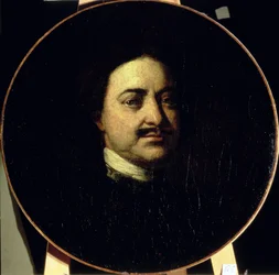 Porträt von Peter I. dem Großen (1672-1725)